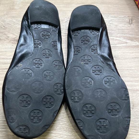 Tory Burch Reva Ballerina Black Size 8.5 (used) - Picture 2 of 5